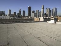 Los Angeles Cityscape: Skyscrapers in the Urban Metropolis