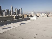 Los Angeles Cityscape: Skyscrapers in the Urban Metropolis