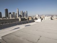 Los Angeles Cityscape: Skyscrapers in the Urban Metropolis