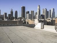 Los Angeles Cityscape: Skyscrapers in the Urban Metropolis