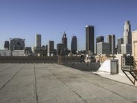 Los Angeles Cityscape: Skyscrapers in the Urban Metropolis