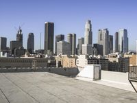 Los Angeles Cityscape: Skyscrapers in the Urban Metropolis