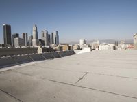 Los Angeles Cityscape: Skyscrapers in the Urban Metropolis