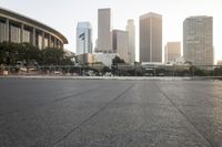 Los Angeles Cityscape: Skyscrapers in Sweet Light