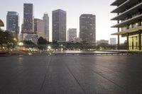 Los Angeles Cityscape: Skyscrapers in Sweet Light