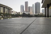 Los Angeles Cityscape: Skyscrapers in Sweet Light