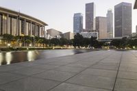 Los Angeles Cityscape: Skyscrapers in Sweet Light