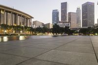 Los Angeles Cityscape: Skyscrapers in Sweet Light