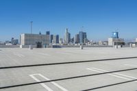 Los Angeles Cityscape with Stunning Architecture and Clear Sky