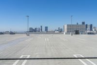 Los Angeles Cityscape with Stunning Architecture and Clear Sky