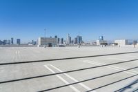 Los Angeles Cityscape with Stunning Architecture and Clear Sky