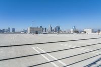 Los Angeles Cityscape with Stunning Architecture and Clear Sky