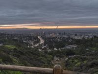 Los Angeles Cityscape at Sunrise