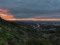 Los Angeles Cityscape at Sunrise 002