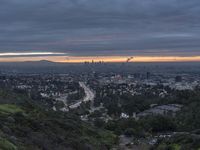 Los Angeles Cityscape at Sunrise 004