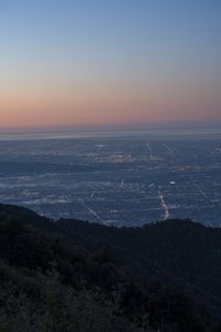 Los Angeles Cityscape: A Sunset View