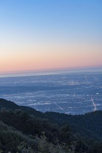 Los Angeles Cityscape: A Sunset View