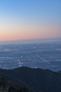 Los Angeles Cityscape: A Sunset View