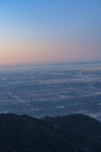 Los Angeles Cityscape: A Sunset View