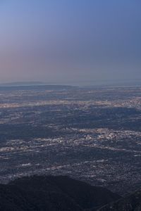 Los Angeles Cityscape: A Sunset View