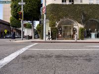Classic Architecture in Los Angeles Under Clear Skies