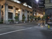 Los Angeles Classic Architecture with Street Lights 009