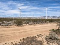 Dirt Roads Under Los Angeles Clear Sky