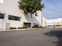 Los Angeles Clear Sky Over Urban Roads