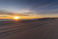 Los Angeles Coast at Dawn, California, USA