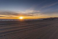 Los Angeles Coast at Dawn, California, USA