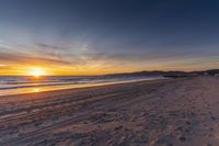 Los Angeles Coast at Dawn, California, USA