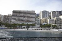 Los Angeles Coastal Cityscape with Skyscrapers and Pier