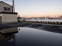Los Angeles Coastal Road at Dawn