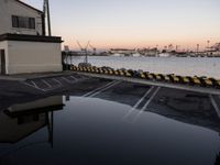 Los Angeles Coastal Road at Dawn