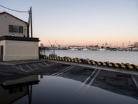 Los Angeles Coastal Road at Dawn