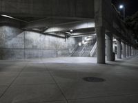 Los Angeles: Concrete Buildings, Night Lights 002