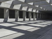 Concrete Street in Los Angeles, California, USA