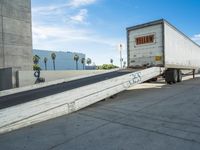 Los Angeles Corporate Headquarters Building on a Sunny Day