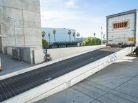 Los Angeles Corporate Headquarters Building on a Sunny Day