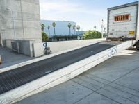Los Angeles Corporate Headquarters Building on a Sunny Day