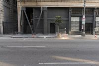 Los Angeles Dawn City Streets and Buildings 001