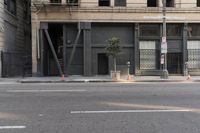 Los Angeles Dawn City Streets and Buildings 002