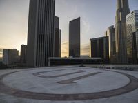 Los Angeles Cityscape at Dawn