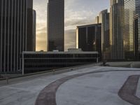 Los Angeles Cityscape at Dawn