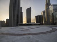 Los Angeles Cityscape at Dawn