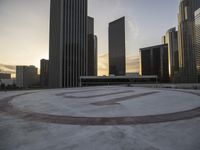 Los Angeles Cityscape at Dawn