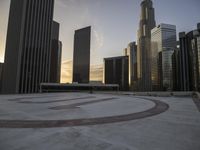 Los Angeles Cityscape at Dawn