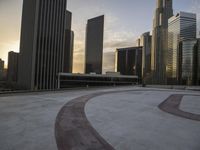 Los Angeles Cityscape at Dawn