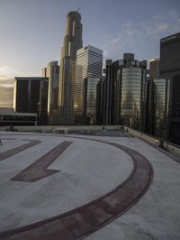 Los Angeles Cityscape at Dawn