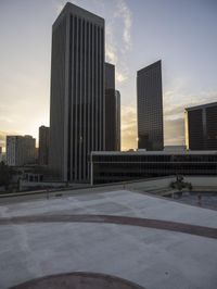 Los Angeles Cityscape at Dawn